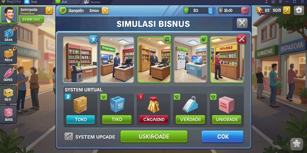 Tampilan antarmuka yang intuitif dan ramah pengguna.