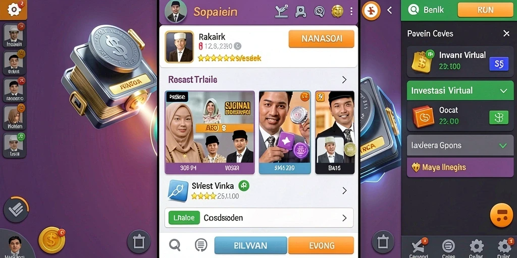 Tampilan awal yang memikat pengguna.