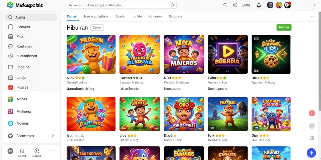 Screenshot menunjukkan pemandangan indah dalam game.