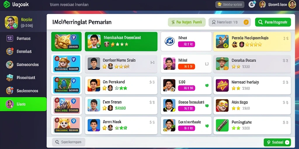 Tangkapan layar menunjukkan dunia yang penuh warna.