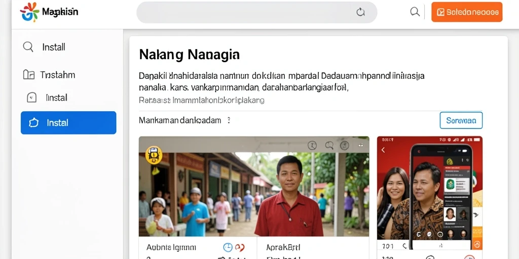 Screenshot menampilkan karakter utama dalam aksi.
