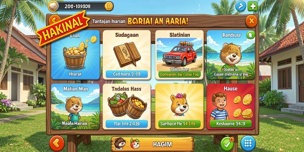 Tampilan antarmuka yang menarik dan mudah digunakan.