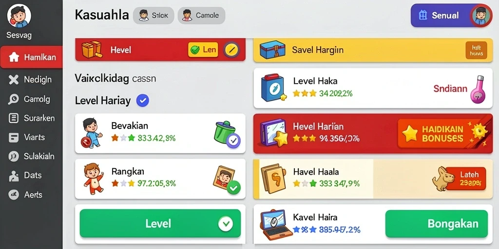 Tampilan antarmuka pengguna yang menarik dan mudah dinavigasi.