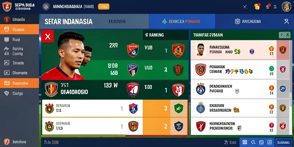Tampilan antarmuka yang user-friendly untuk kemudahan bermain.