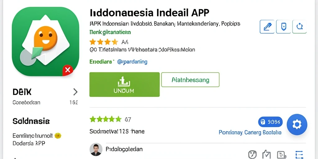 Tampilan menu utama yang menarik dan mudah digunakan.